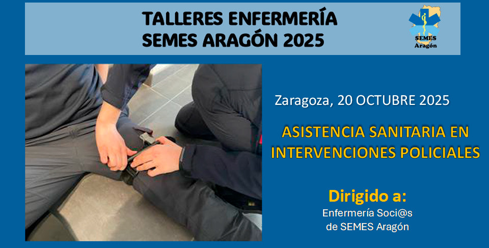 TALLERES ENFERMERÍA SEMES ARAGÓN 2025: ASISTENCIA…